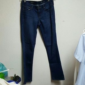 J. CREW Women's Straight Cut Blue Denim Jeans